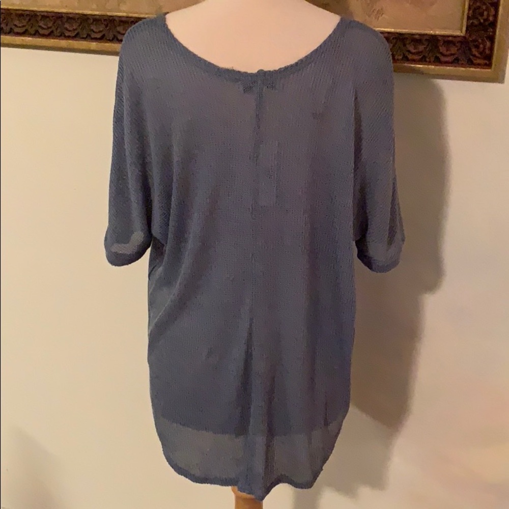 NWT Simply Noelle hi-lo sweater - Picture 3 of 4